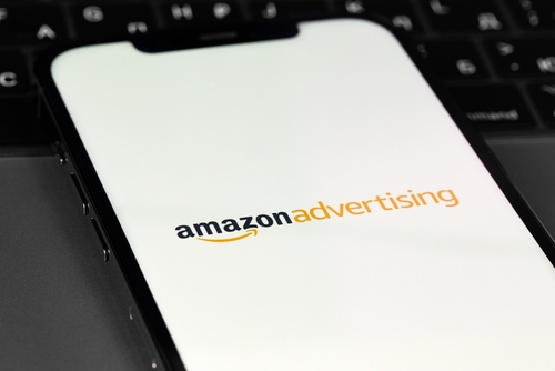 Amazon Advertising on mobile screen